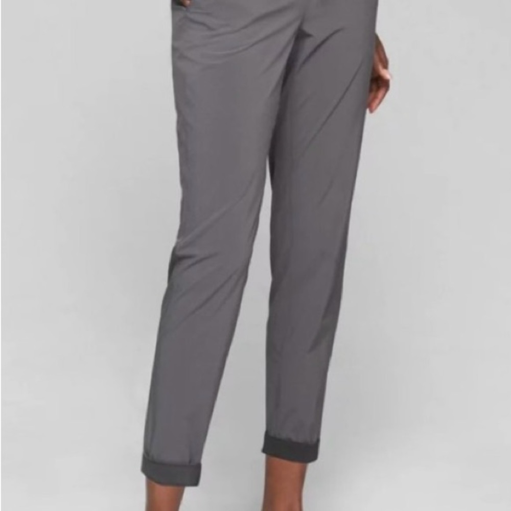 Athleta Midtown Ankle Pants size 6 Gray NWT
